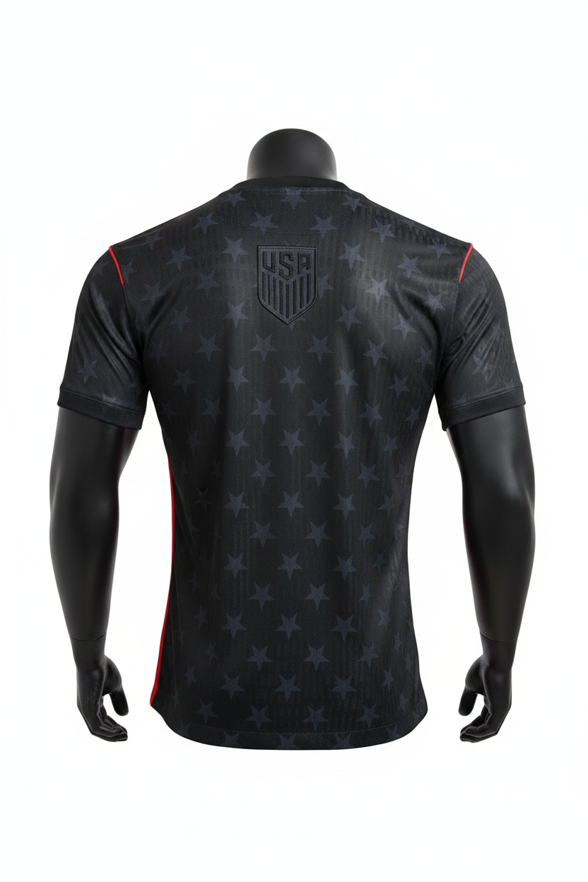 Maillot USA Noir dos