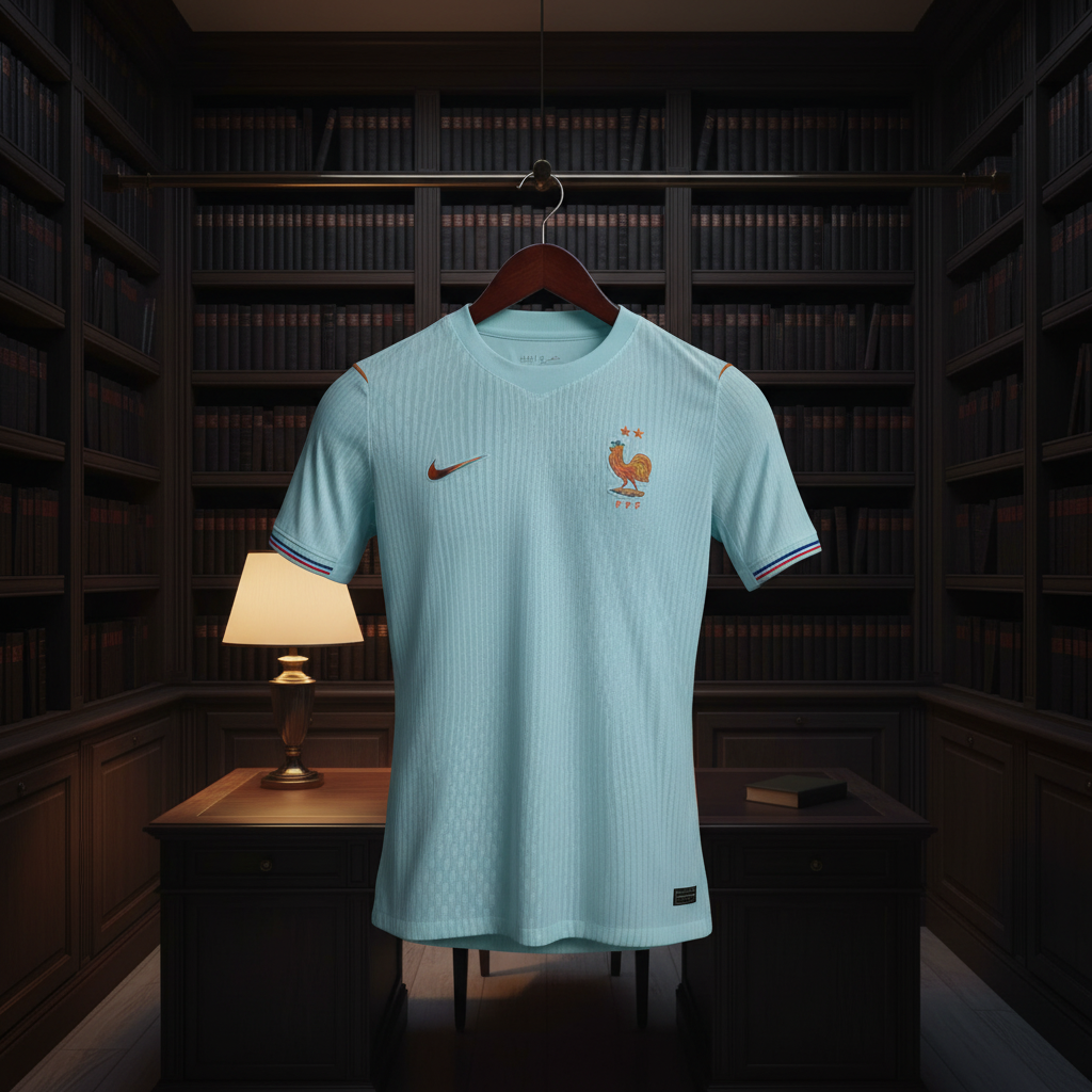 Maillot France extérieur ambiance sombre
